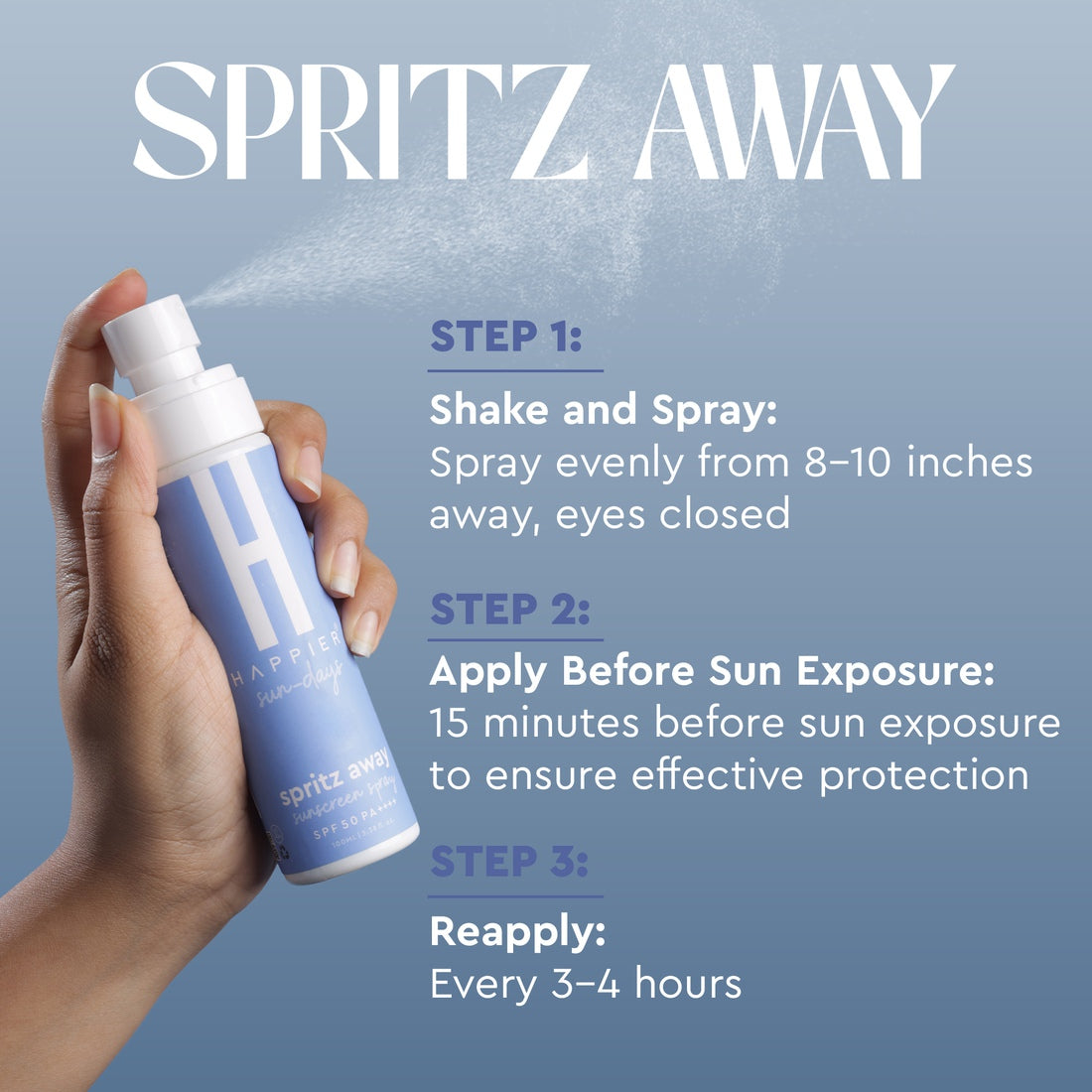 Sunscreen Spray SPF 50 PA++++