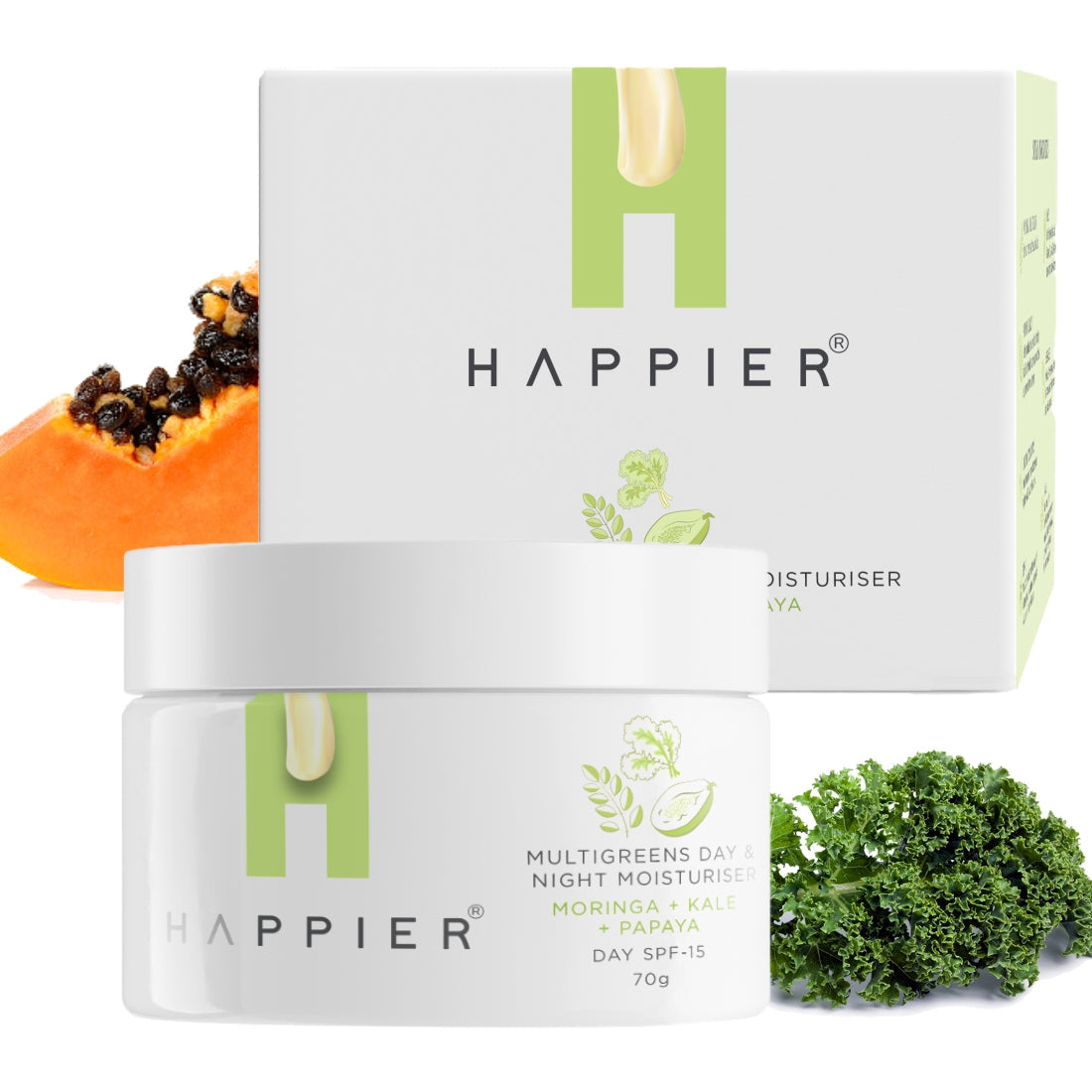 Multigreens Day and Night Moisturiser Pack of 2