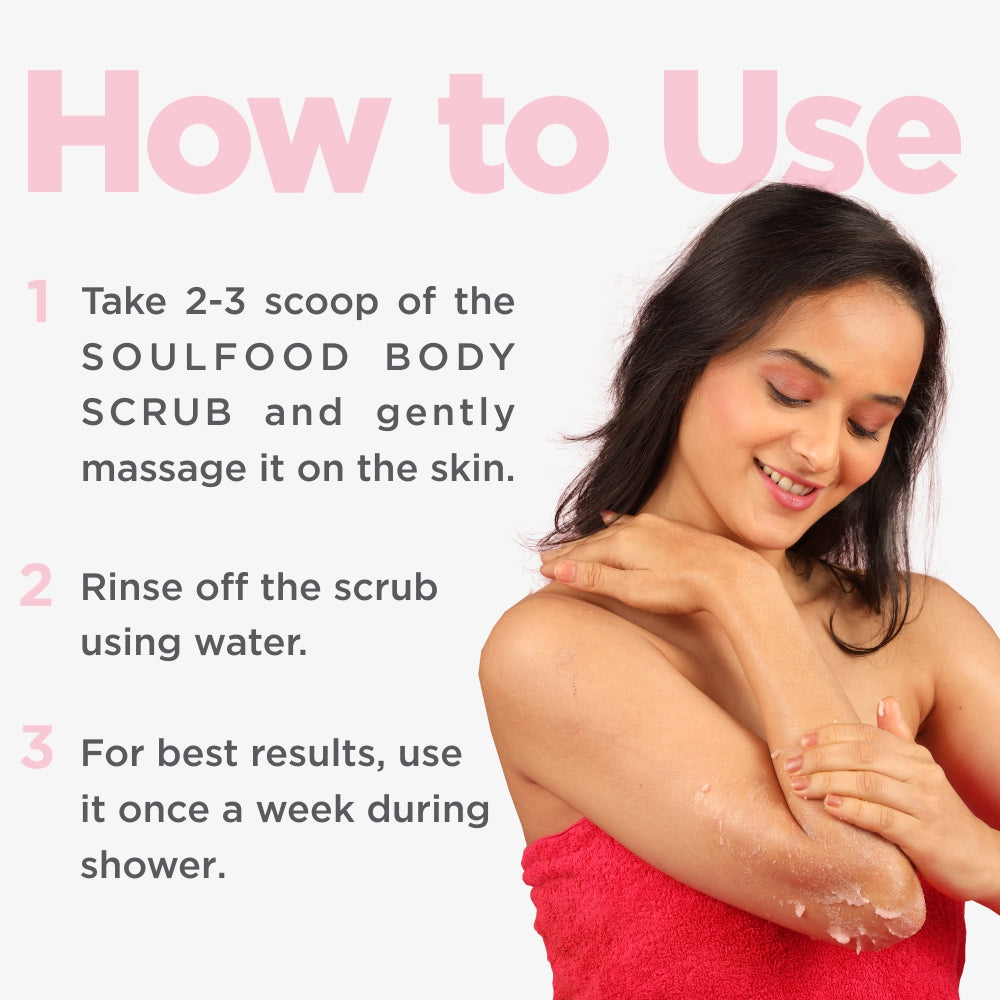 Soulfood Body Scrub Pack of 2
