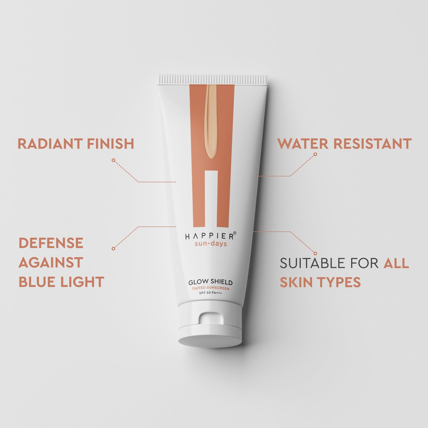 Tinted Sunscreen SPF 50 PA+++ (50ml)