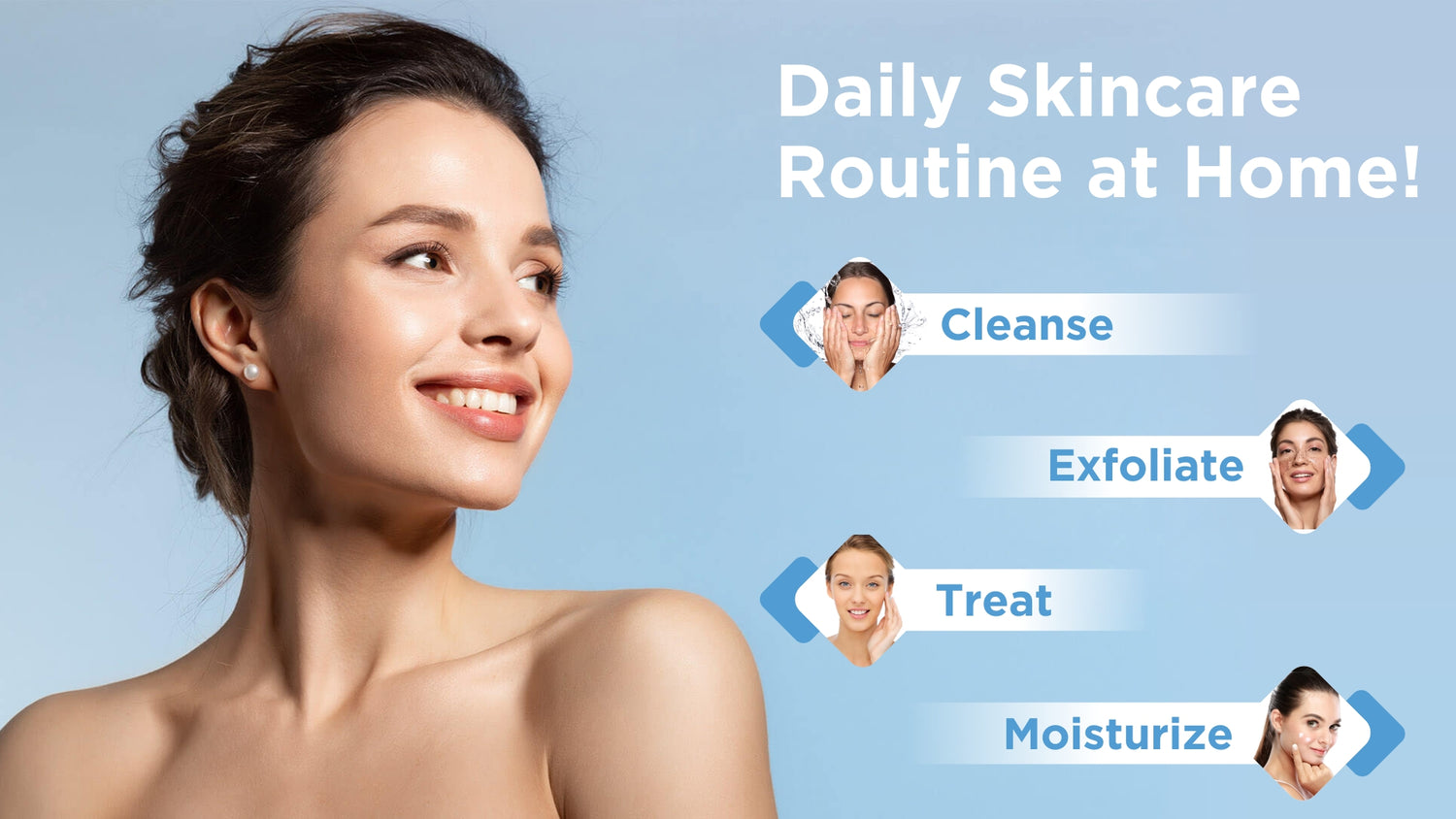 How to do daily skincare routine at home: Step-by-Step Guide – Happier ...