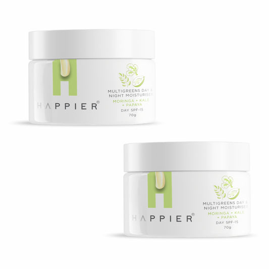 Multigreens Day and Night Moisturiser Pack of 2